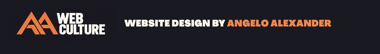 AA Web Culture — Website Design by Angelo Alexander